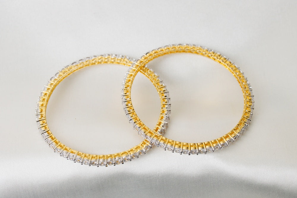 Classic Solitaire CZ Bangles